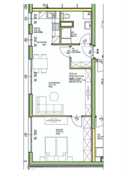 office to rent, 56 m², Brandmayergasse 23/Top 1, Wien, Vienna office to rent, 56 m², Brandmayergasse 23/Top 1, Wien, Vienna