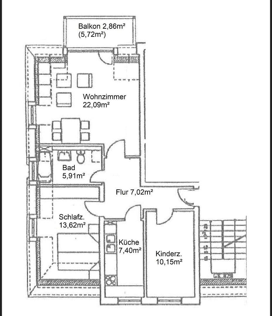 3 bedroom flat for sale, 70 m², Dresden, Saxony 3 bedroom flat for sale, 70 m², Dresden, Saxony