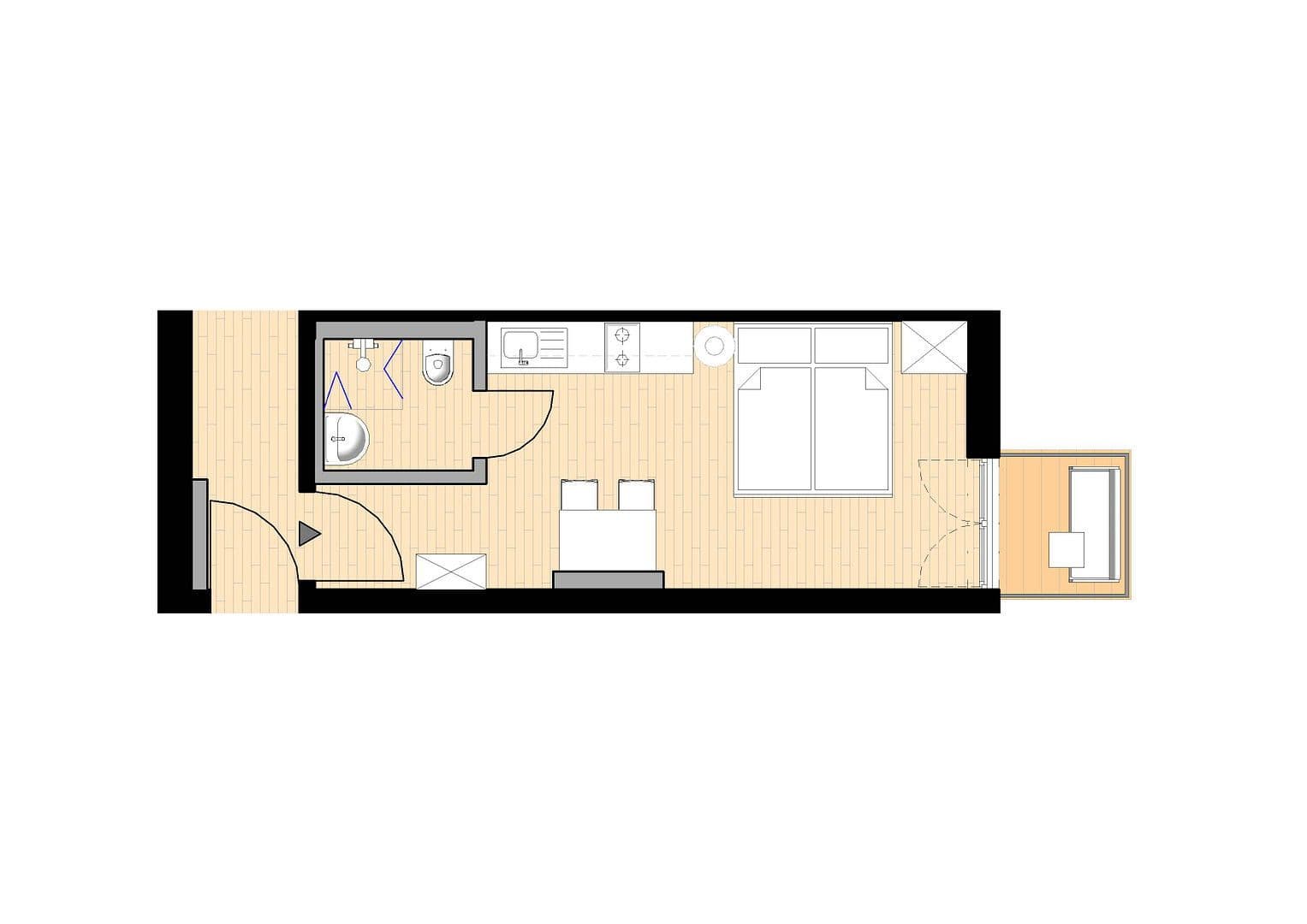 1 bedroom flat to rent, 24 m², Ezanvillestr. 14, Heidelberg, Baden-Württemberg 1 bedroom flat to rent, 24 m², Ezanvillestr. 14, Heidelberg, Baden-Württemberg
