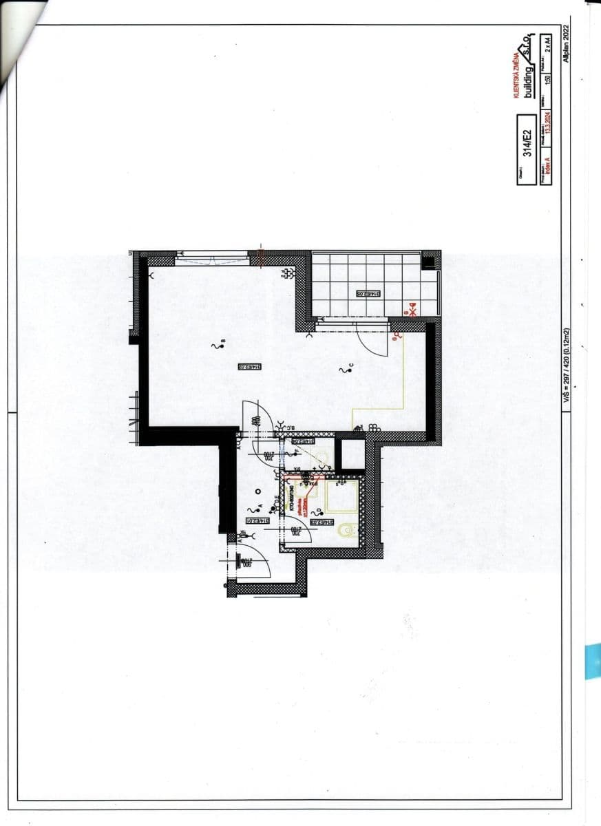 Studio flat to rent, 37 m², Stočesova, Prague, Prague Studio flat to rent, 37 m², Stočesova, Prague, Prague