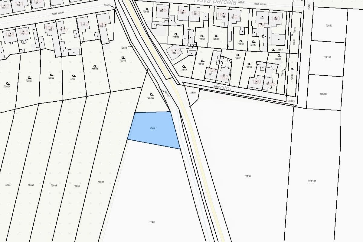 plot for sale, 966 m², Stěžery, Královéhradecký Region plot for sale, 966 m², Stěžery, Královéhradecký Region