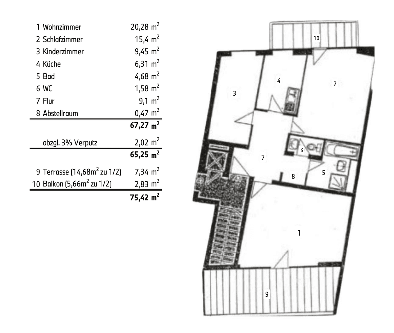 3 bedroom flat for sale, 76 m², München, Bavaria 3 bedroom flat for sale, 76 m², München, Bavaria
