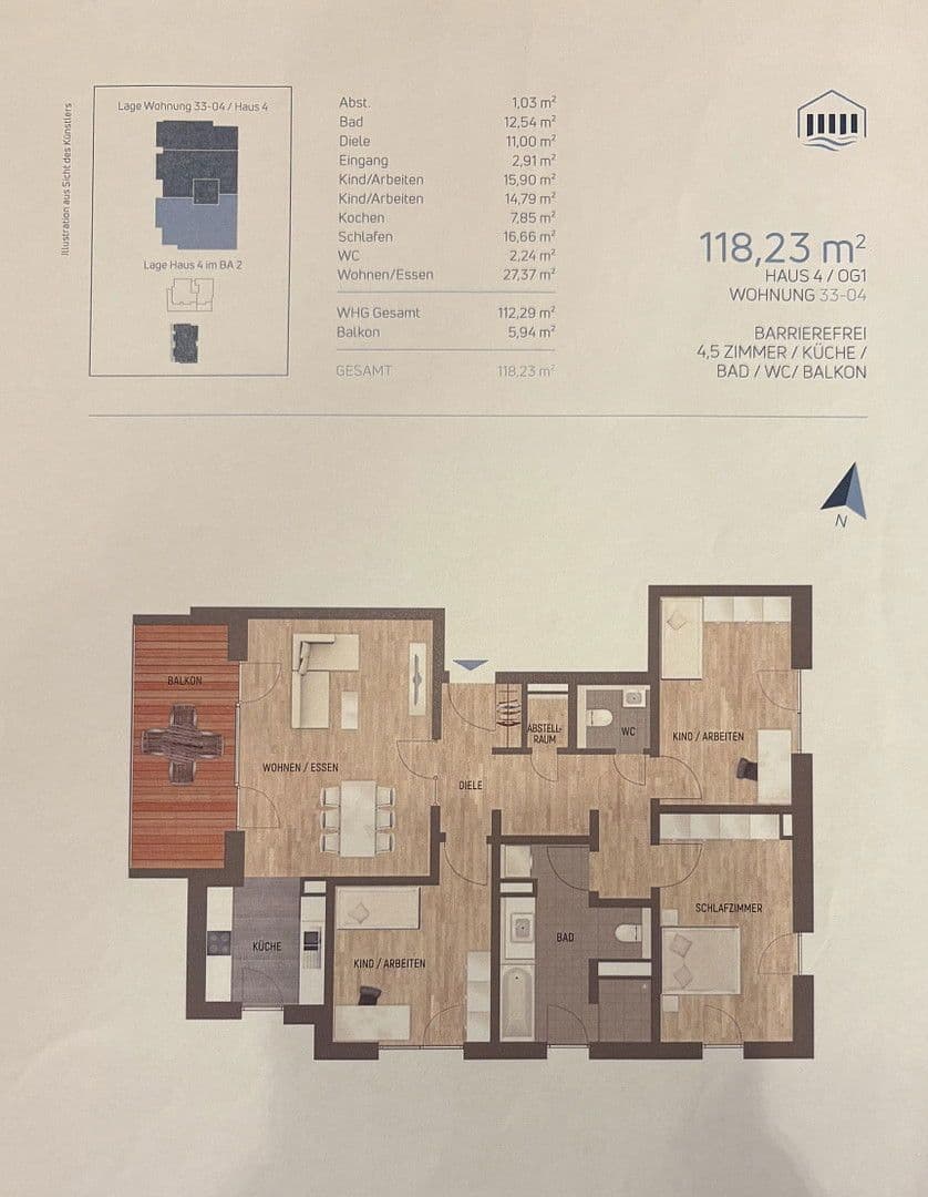 3 bedroom with open-plan kitchen flat to rent, 119 m², Neustadt an der Donau, Bavaria 3 bedroom with open-plan kitchen flat to rent, 119 m², Neustadt an der Donau, Bavaria