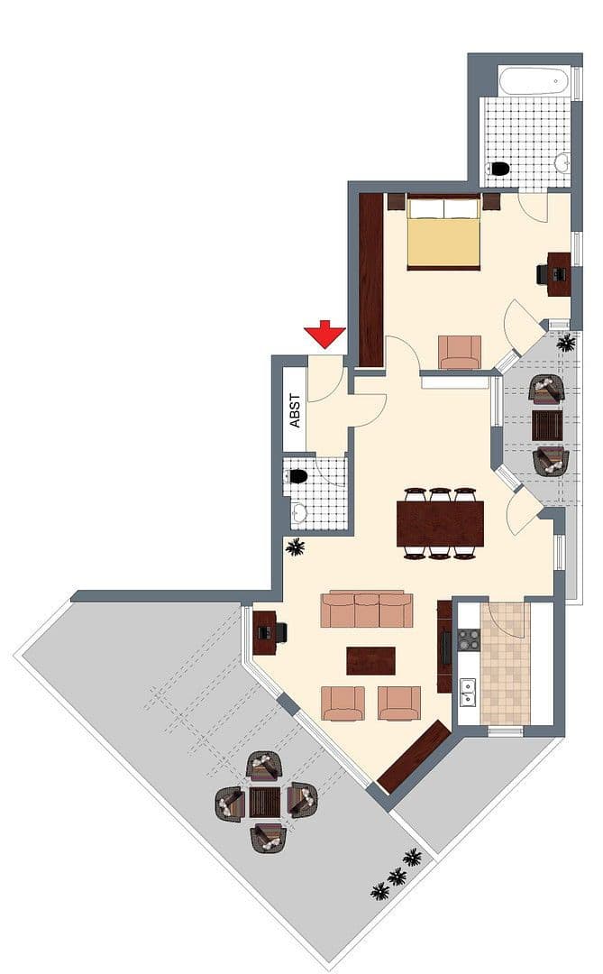 2 bedroom flat to rent, 94 m², Stuttgart, Baden-Württemberg 2 bedroom flat to rent, 94 m², Stuttgart, Baden-Württemberg