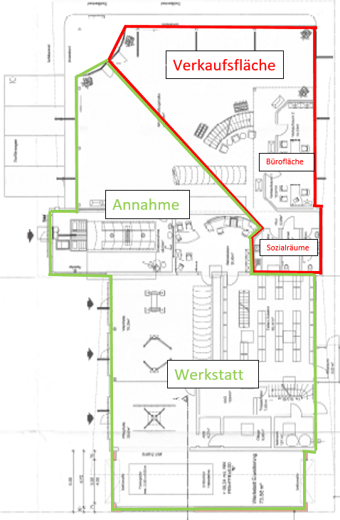non-residential property to rent, 670 m², Achern, Baden-Württemberg non-residential property to rent, 670 m², Achern, Baden-Württemberg