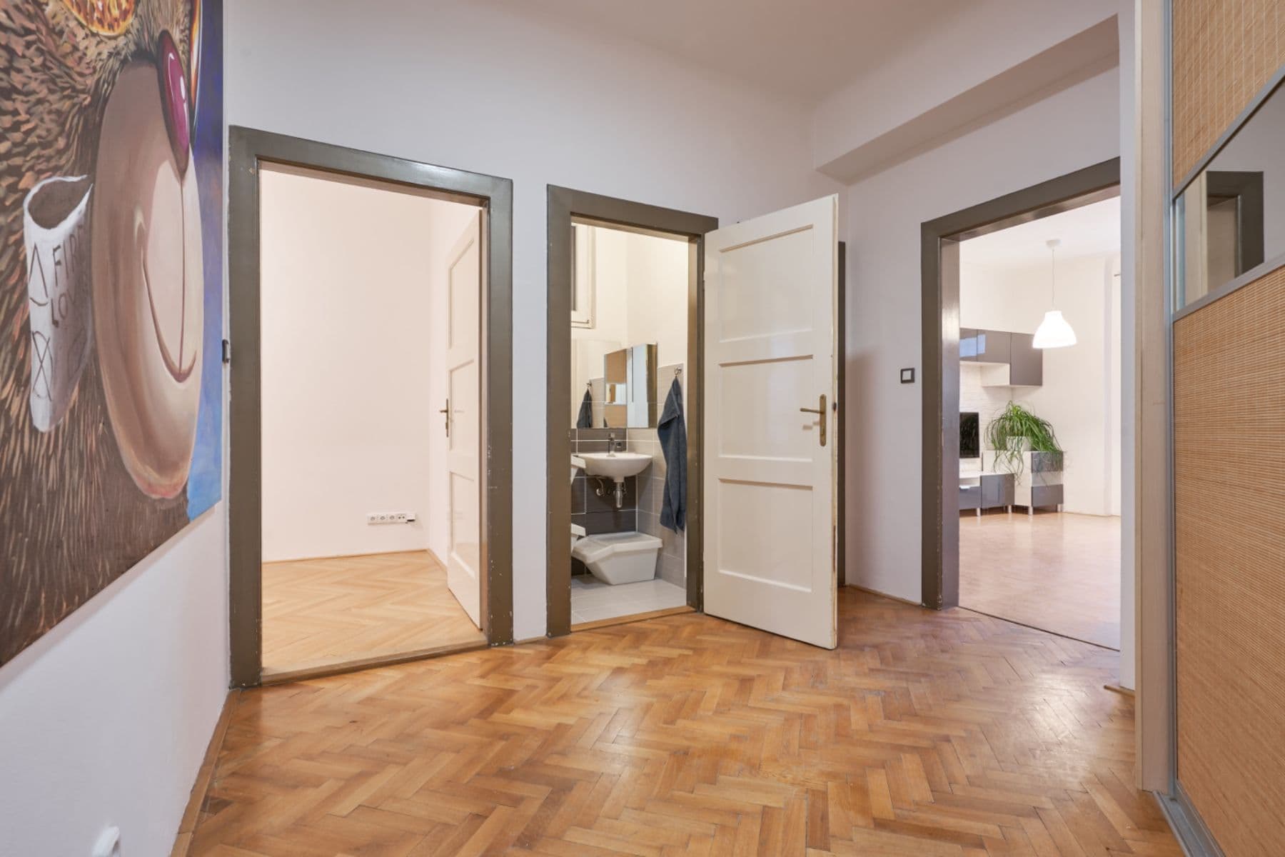 2 bedroom with open-plan kitchen flat to rent, 81 m², Poděbradova, Brno, Jihomoravský Region 2 bedroom with open-plan kitchen flat to rent, 81 m², Poděbradova, Brno, Jihomoravský Region