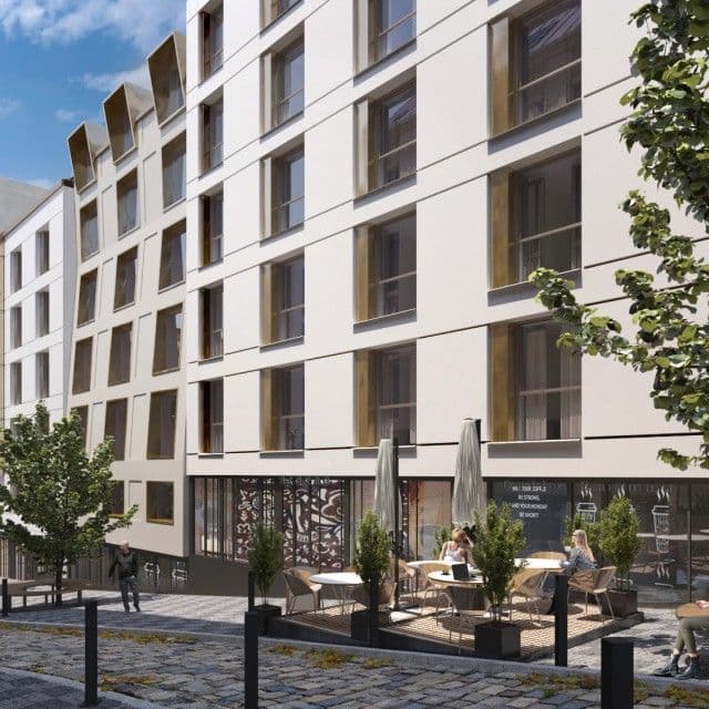 1 bedroom with open-plan kitchen flat to rent, 39 m², Krymská, Prague, Prague 1 bedroom with open-plan kitchen flat to rent, 39 m², Krymská, Prague, Prague