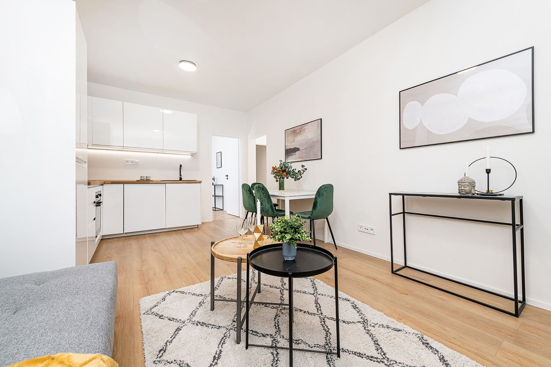 2 bedroom with open-plan kitchen flat for sale, 57 m², Hostýnská, Prague, Prague 2 bedroom with open-plan kitchen flat for sale, 57 m², Hostýnská, Prague, Prague