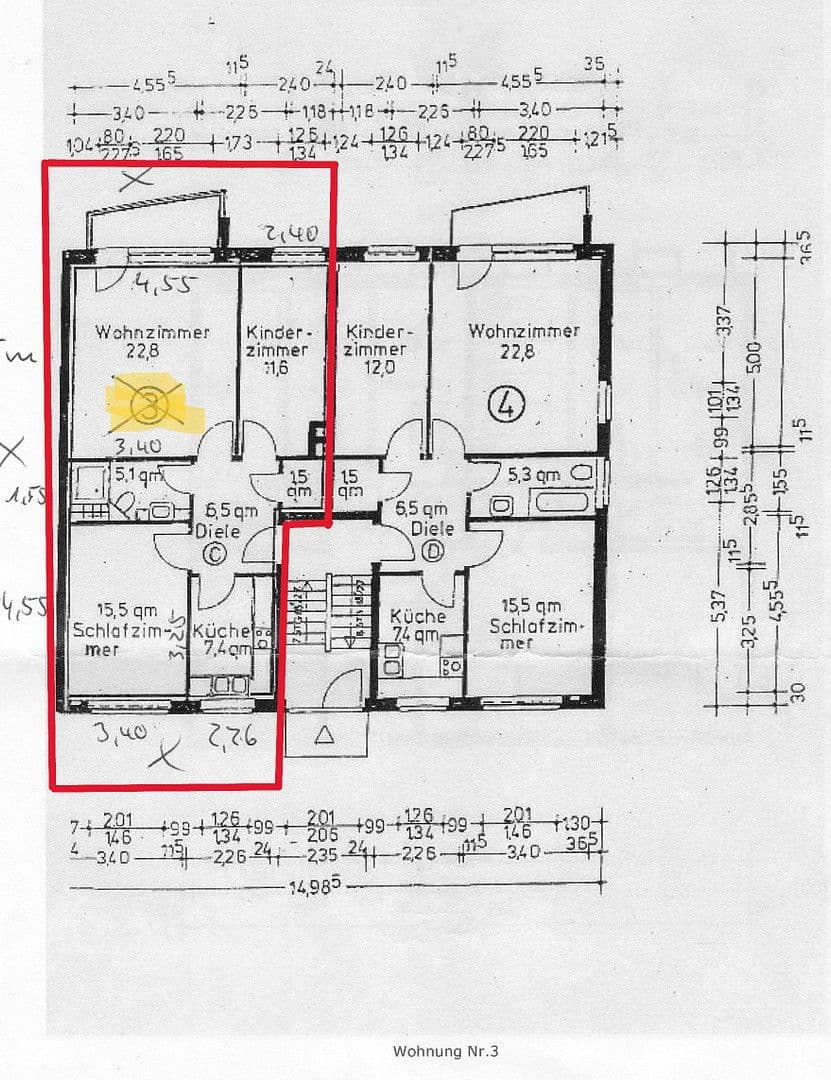 3 bedroom flat for sale, 69 m², Hamburg, Hamburg 3 bedroom flat for sale, 69 m², Hamburg, Hamburg