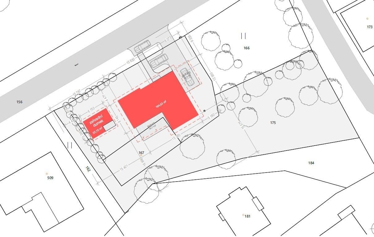 plot for sale, 1,734 m², Bobrová, Vysočina Region plot for sale, 1,734 m², Bobrová, Vysočina Region