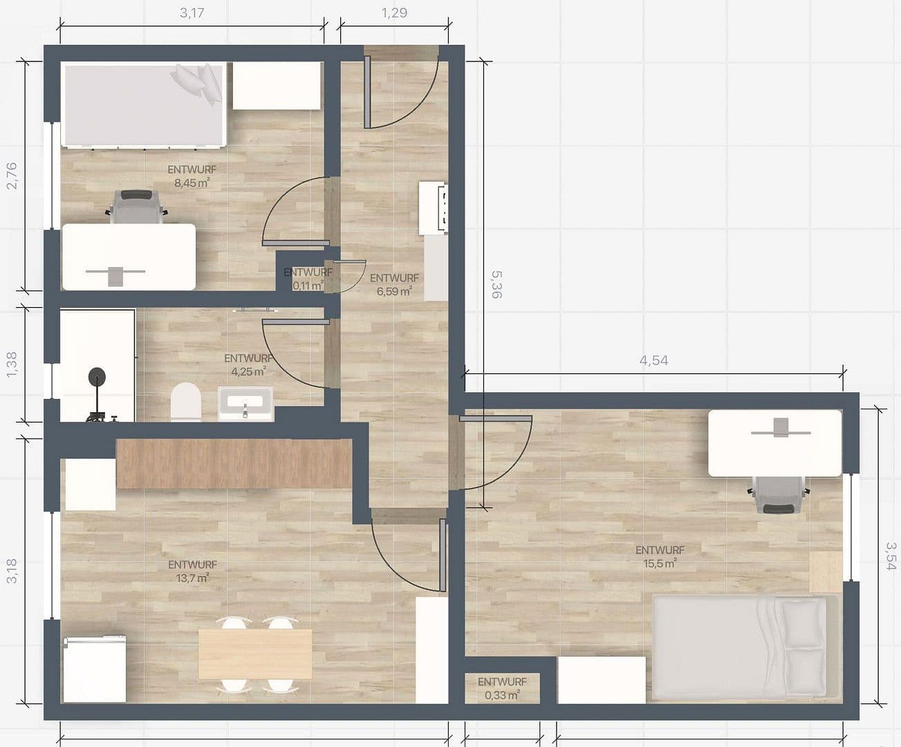 3 bedroom flat to rent, 50 m², Georg Deschler Platz 3, München, Bavaria 3 bedroom flat to rent, 50 m², Georg Deschler Platz 3, München, Bavaria