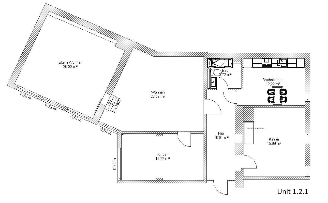 4 bedroom flat to rent, 112 m², Meißner Straße, 3, Wilsdruff, Saxony 4 bedroom flat to rent, 112 m², Meißner Straße, 3, Wilsdruff, Saxony