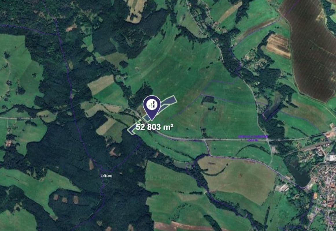 plot for sale, 52,803 m², Jablonné v Podještědí, Liberecký Region plot for sale, 52,803 m², Jablonné v Podještědí, Liberecký Region