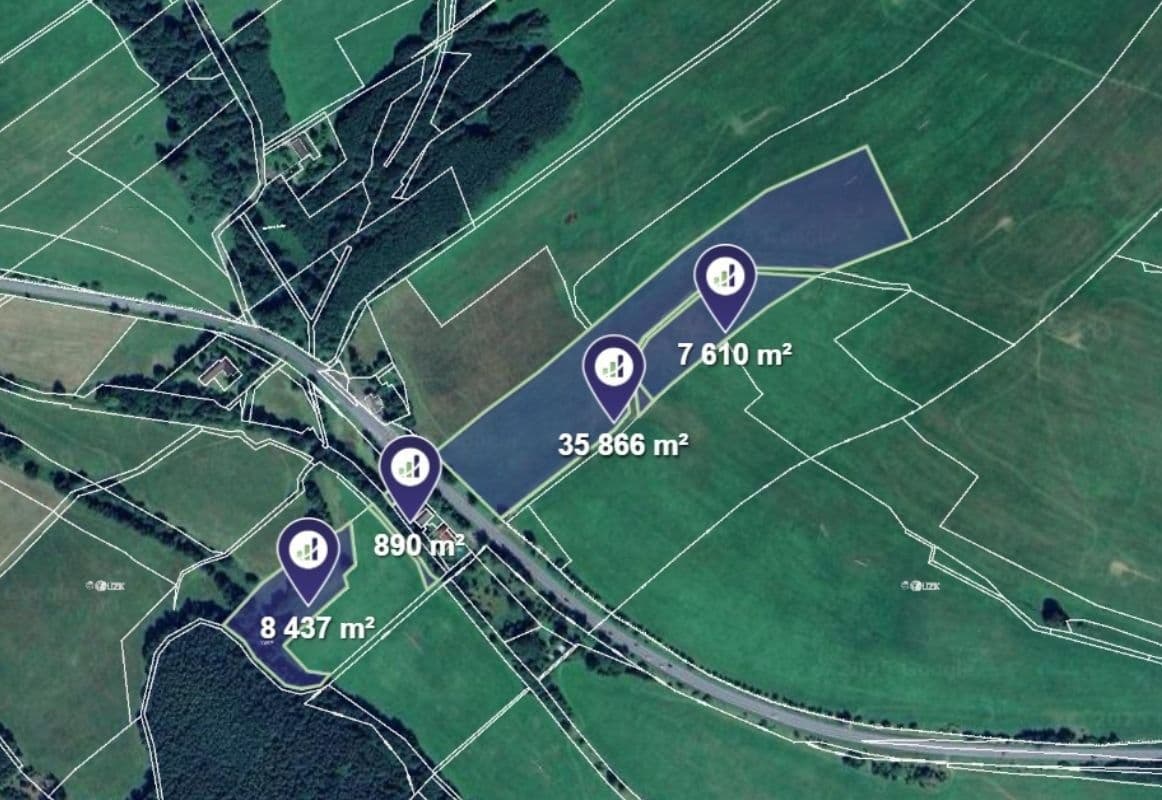 plot for sale, 52,803 m², Jablonné v Podještědí, Liberecký Region plot for sale, 52,803 m², Jablonné v Podještědí, Liberecký Region