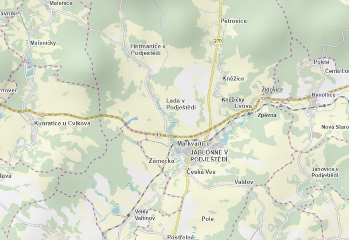 plot for sale, 52,803 m², Jablonné v Podještědí, Liberecký Region plot for sale, 52,803 m², Jablonné v Podještědí, Liberecký Region
