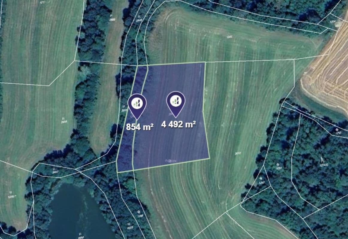 plot for sale, 24,076 m², Soběšice, Plzeňský Region plot for sale, 24,076 m², Soběšice, Plzeňský Region