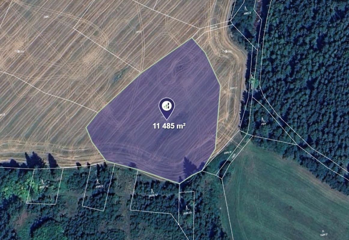 plot for sale, 24,076 m², Soběšice, Plzeňský Region plot for sale, 24,076 m², Soběšice, Plzeňský Region