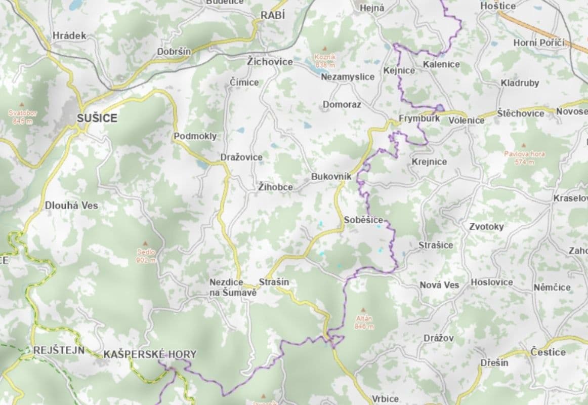 plot for sale, 24,076 m², Soběšice, Plzeňský Region plot for sale, 24,076 m², Soběšice, Plzeňský Region