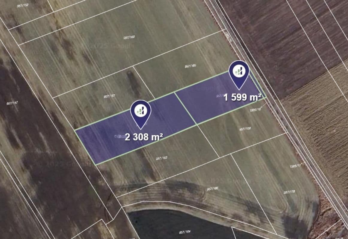 plot for sale, 862 m², Tábor, Jihočeský Region plot for sale, 862 m², Tábor, Jihočeský Region