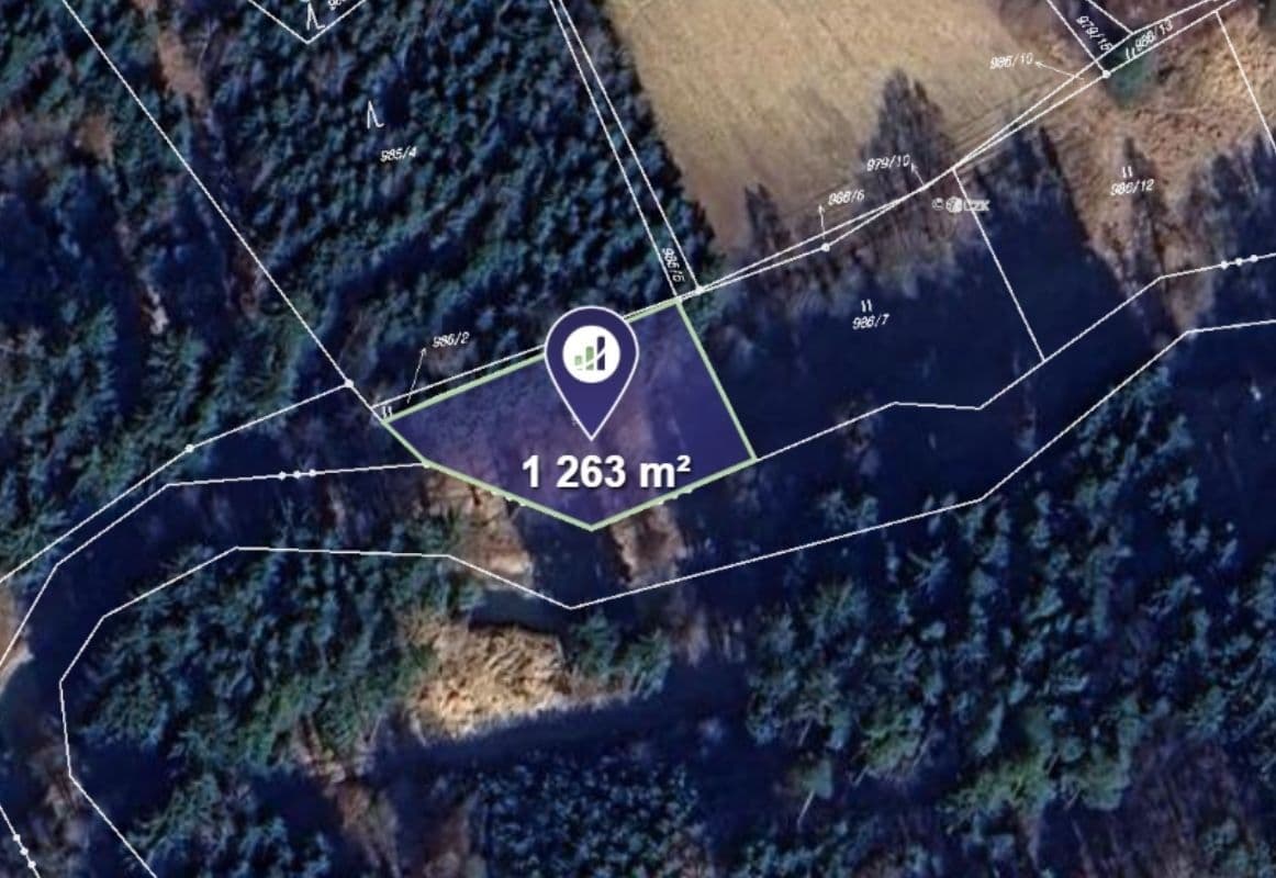 plot for sale, 862 m², Tábor, Jihočeský Region plot for sale, 862 m², Tábor, Jihočeský Region