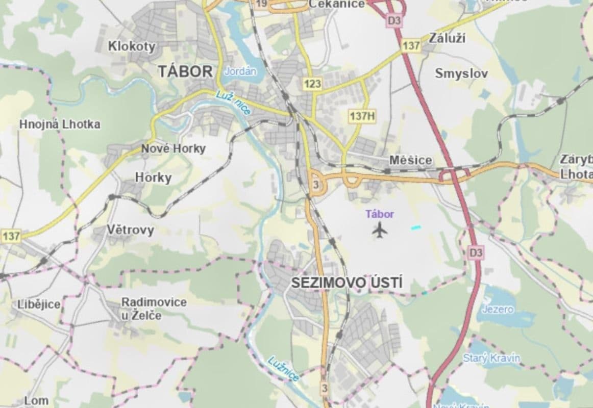 plot for sale, 862 m², Tábor, Jihočeský Region plot for sale, 862 m², Tábor, Jihočeský Region