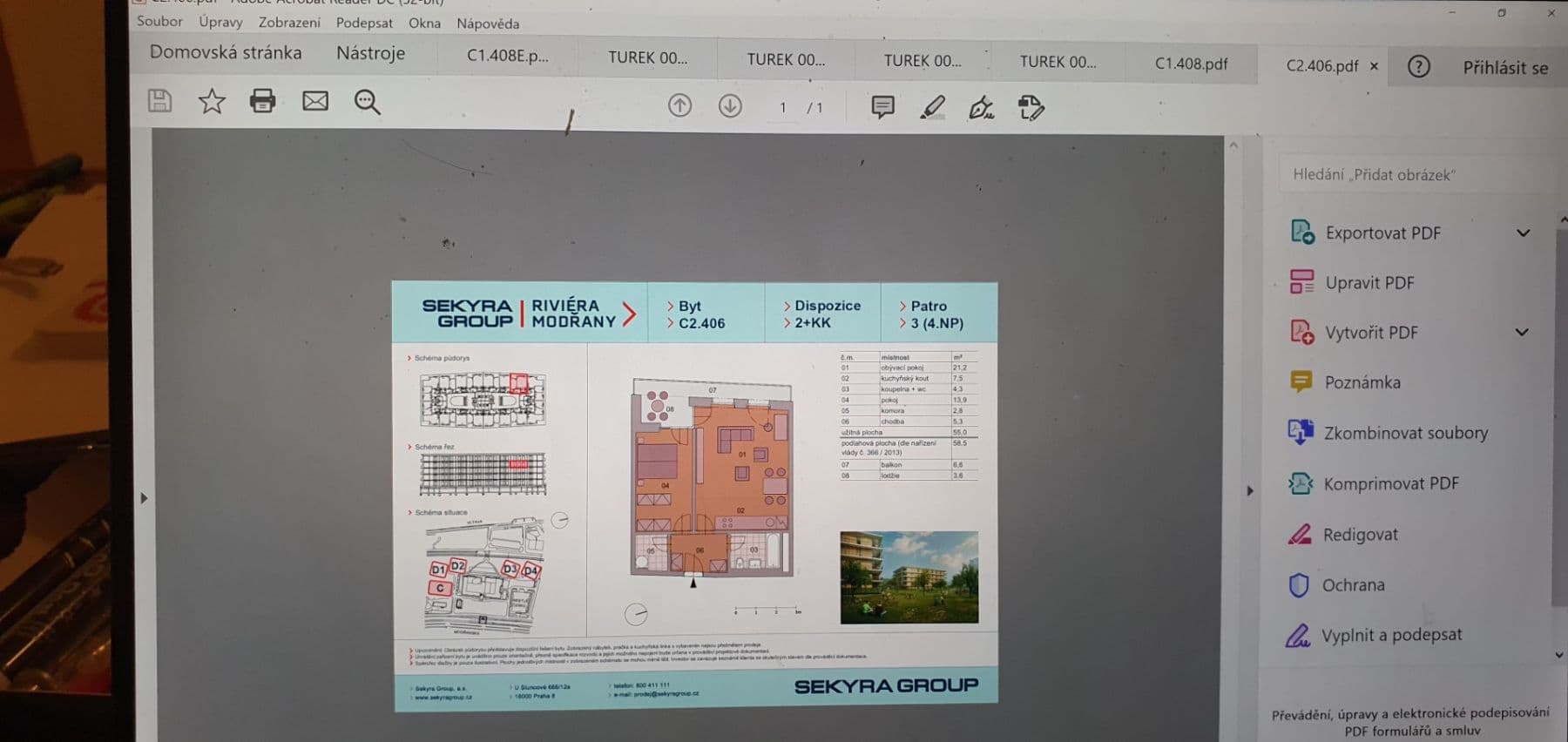 1 bedroom with open-plan kitchen flat to rent, 71 m², Vrátnická, Prague, Prague 1 bedroom with open-plan kitchen flat to rent, 71 m², Vrátnická, Prague, Prague
