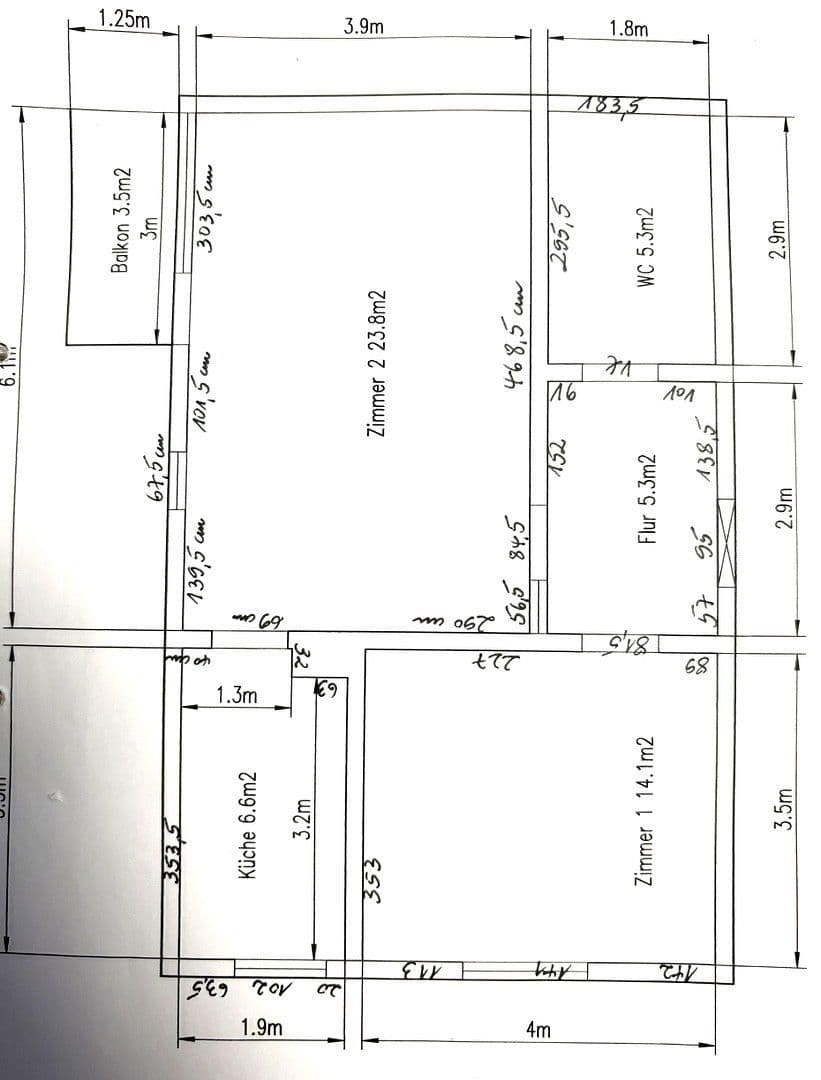 2 bedroom flat for sale, 58 m², Eifelweg 4, Langenhagen, Lower Saxony 2 bedroom flat for sale, 58 m², Eifelweg 4, Langenhagen, Lower Saxony