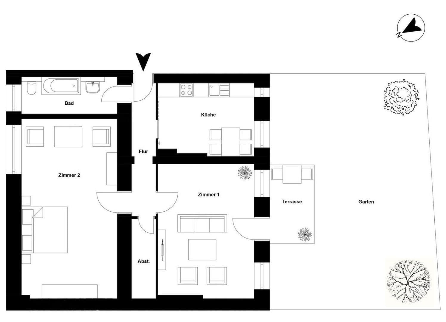 2 bedroom flat for sale, 93 m², Duncker Str. 20, Berlin, Berlin 2 bedroom flat for sale, 93 m², Duncker Str. 20, Berlin, Berlin
