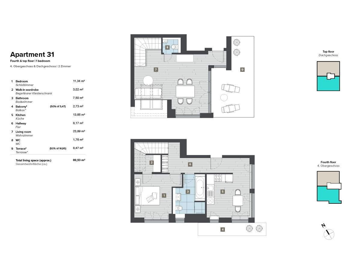 2 bedroom flat for sale, 81 m², Einbecker Str. 45, Berlin, Berlin 2 bedroom flat for sale, 81 m², Einbecker Str. 45, Berlin, Berlin
