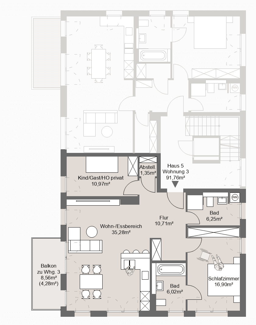3 bedroom flat for sale, 92 m², Grafing bei München, Bavaria 3 bedroom flat for sale, 92 m², Grafing bei München, Bavaria