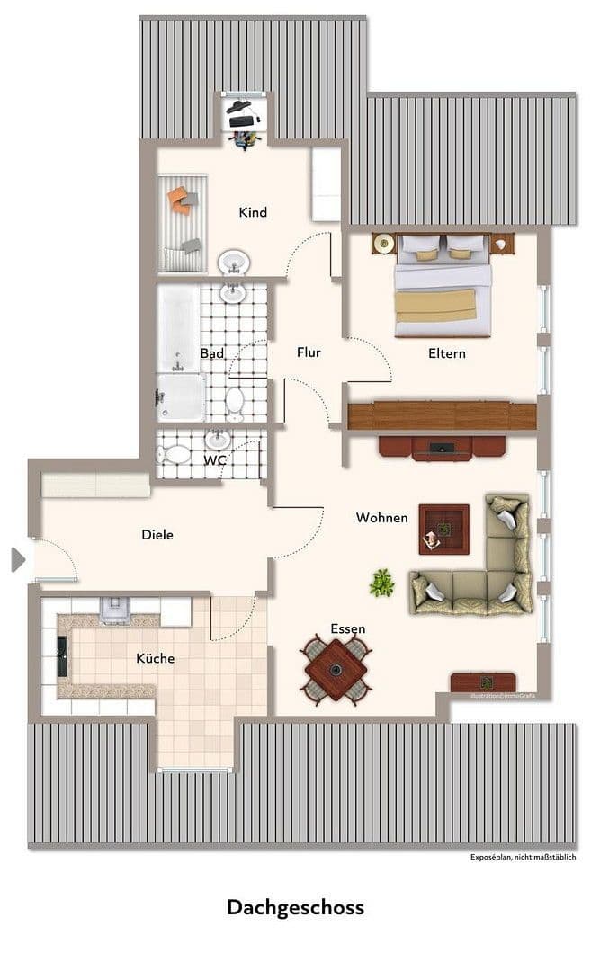 3 bedroom flat to rent, 87 m², In der Heinrichsburg 21, Mosbach, Baden-Württemberg 3 bedroom flat to rent, 87 m², In der Heinrichsburg 21, Mosbach, Baden-Württemberg