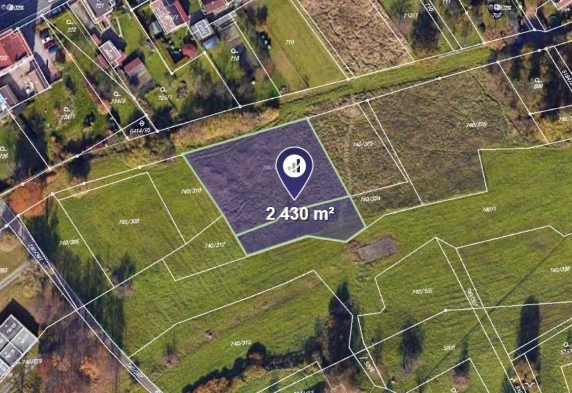 plot for sale, 2,430 m², Petřvald, Moravskoslezský Region plot for sale, 2,430 m², Petřvald, Moravskoslezský Region