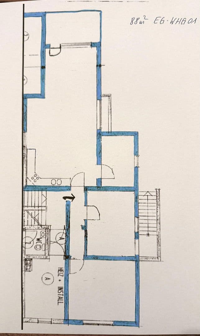 3 bedroom flat to rent, 89 m², Im Steinig 12, Kraichtal, Baden-Württemberg 3 bedroom flat to rent, 89 m², Im Steinig 12, Kraichtal, Baden-Württemberg