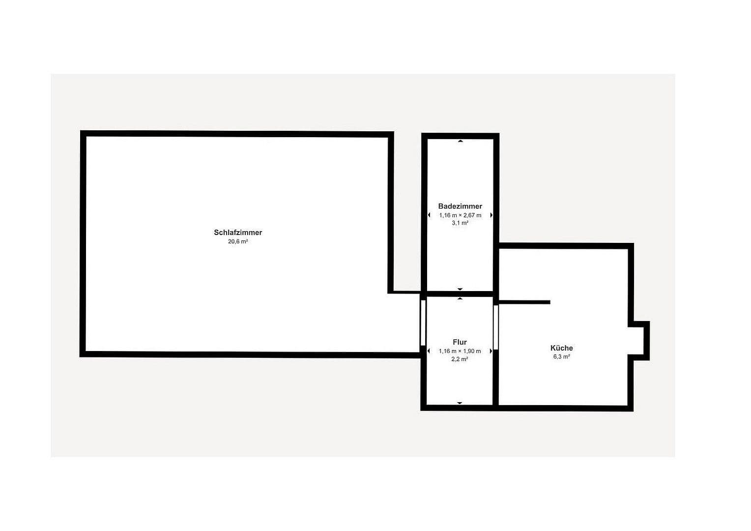 Studio flat to rent, 34 m², Friedmanngasse 38-40, Wien, Vienna Studio flat to rent, 34 m², Friedmanngasse 38-40, Wien, Vienna
