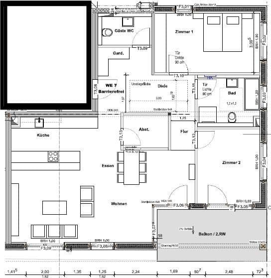 2 bedroom with open-plan kitchen flat for sale, 120 m², Haiterbach, Baden-Württemberg 2 bedroom with open-plan kitchen flat for sale, 120 m², Haiterbach, Baden-Württemberg