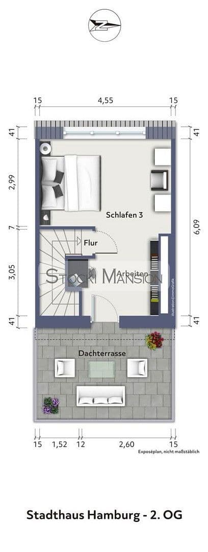 4 bedroom flat to rent, 111 m², Hamburg, Hamburg 4 bedroom flat to rent, 111 m², Hamburg, Hamburg