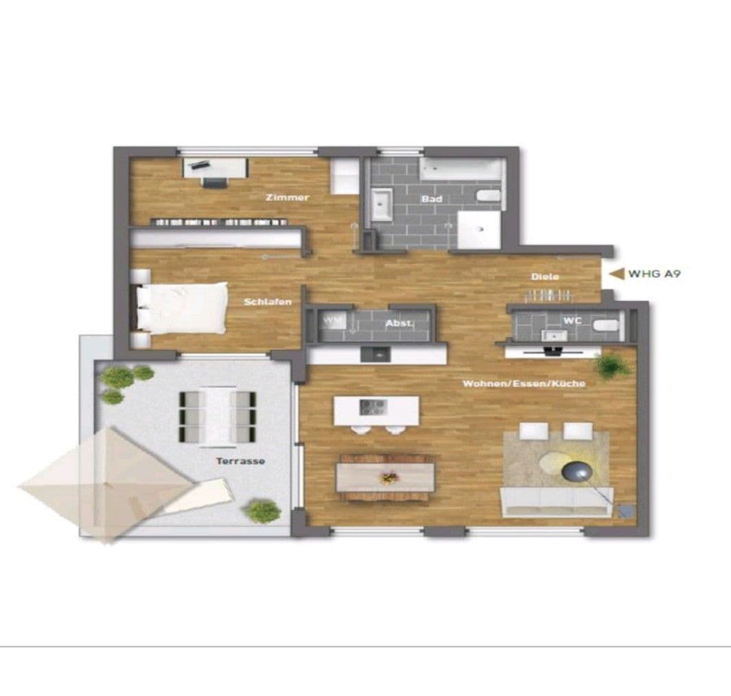 3 bedroom flat to rent, 101 m², Sersheim, Baden-Württemberg 3 bedroom flat to rent, 101 m², Sersheim, Baden-Württemberg