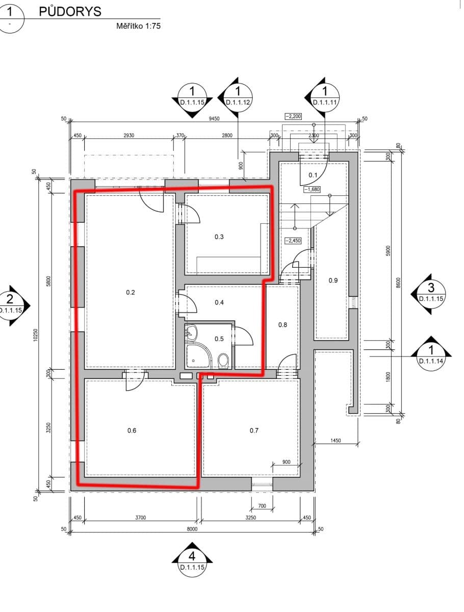 2 bedroom flat to rent, 45 m², Huberova, Prague, Prague 2 bedroom flat to rent, 45 m², Huberova, Prague, Prague