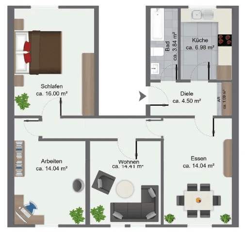 4 bedroom flat to rent, 75 m², Wiescherstraße 9, Wuppertal, North Rhine-Westphalia 4 bedroom flat to rent, 75 m², Wiescherstraße 9, Wuppertal, North Rhine-Westphalia