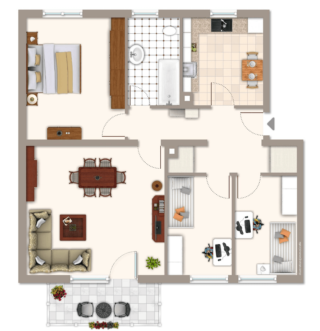 4 bedroom flat for sale, 89 m², Walluf, Hesse 4 bedroom flat for sale, 89 m², Walluf, Hesse