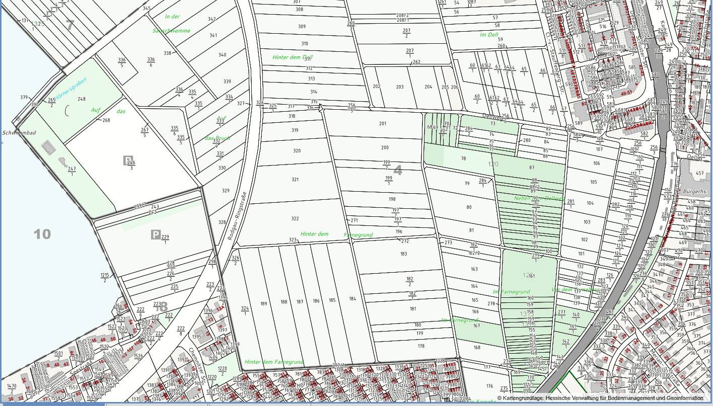plot for sale, 2,839 m², Rodgau, Hesse plot for sale, 2,839 m², Rodgau, Hesse