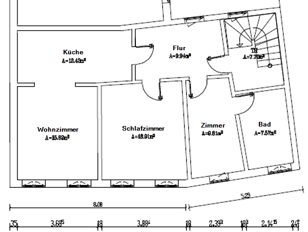 3 bedroom flat to rent, 75 m², Käthe-Kollwitz-Str. 17, Apolda, Thuringia 3 bedroom flat to rent, 75 m², Käthe-Kollwitz-Str. 17, Apolda, Thuringia