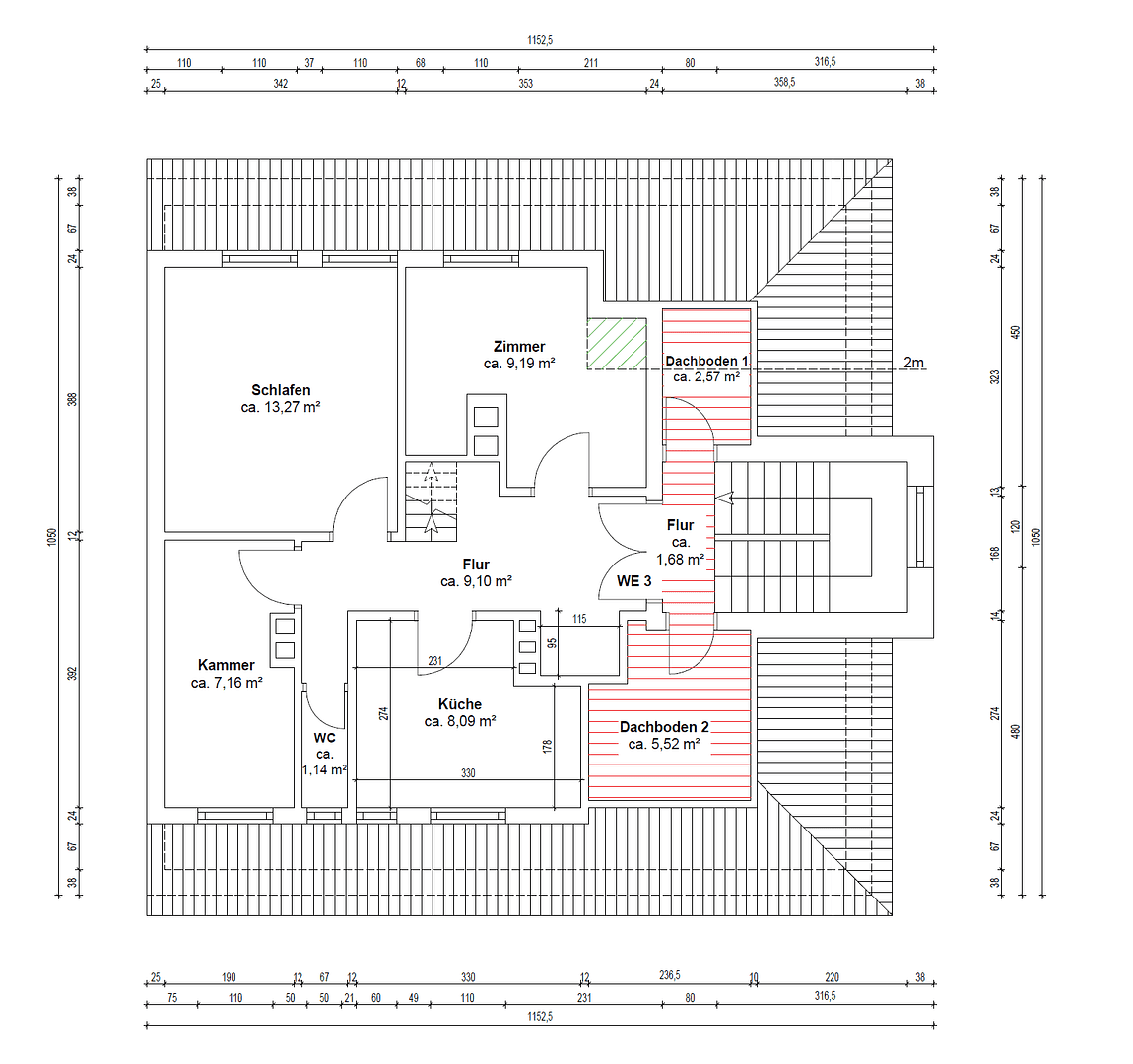 2 bedroom with open-plan kitchen flat to rent, 83 m², Justus-Liebig-Straße 3, Bayreuth, Bavaria 2 bedroom with open-plan kitchen flat to rent, 83 m², Justus-Liebig-Straße 3, Bayreuth, Bavaria