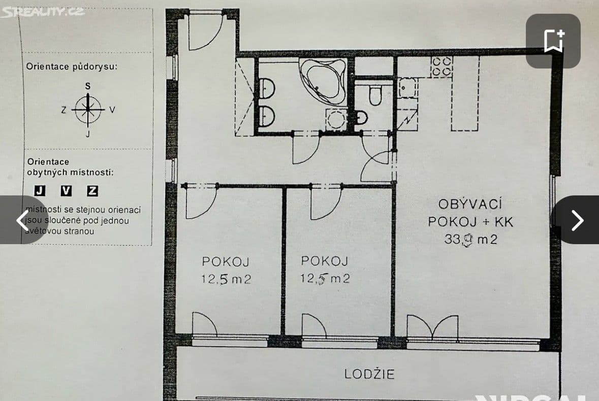 2 bedroom with open-plan kitchen flat to rent, 88 m², Radouňova, Prague, Prague 2 bedroom with open-plan kitchen flat to rent, 88 m², Radouňova, Prague, Prague
