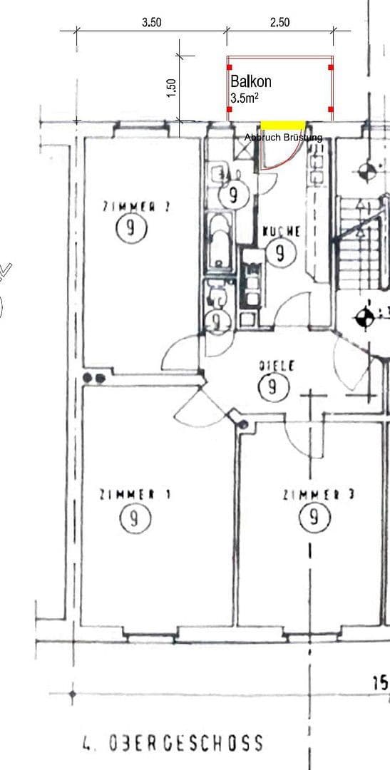 3 bedroom flat for sale, 76 m², Frankfurt am Main, Hesse 3 bedroom flat for sale, 76 m², Frankfurt am Main, Hesse