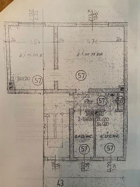 2 bedroom flat for sale, 56 m², Inheidener Strasse, Frankfurt, Hesse 2 bedroom flat for sale, 56 m², Inheidener Strasse, Frankfurt, Hesse