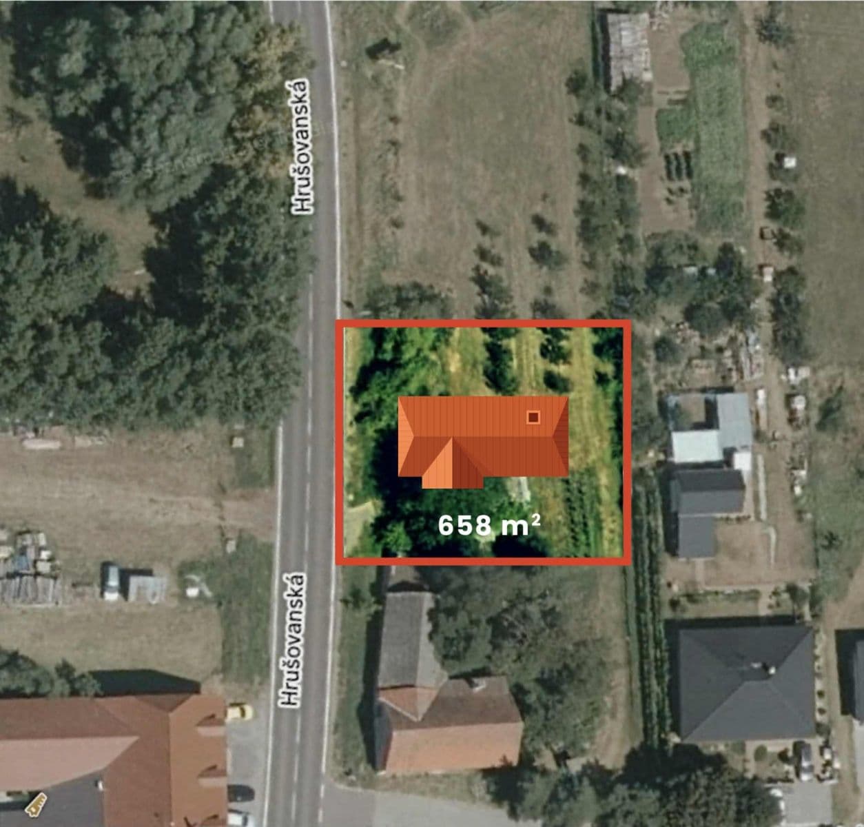 plot for sale, 658 m², Hrabětice, Jihomoravský Region plot for sale, 658 m², Hrabětice, Jihomoravský Region