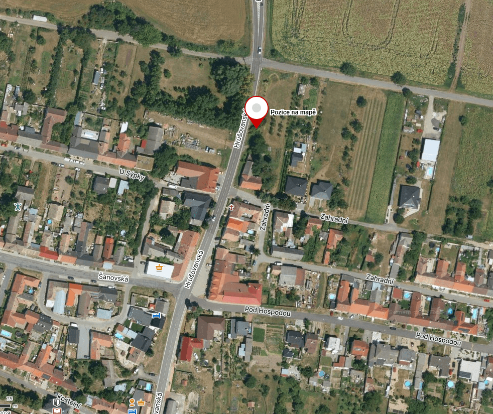 plot for sale, 658 m², Hrabětice, Jihomoravský Region plot for sale, 658 m², Hrabětice, Jihomoravský Region