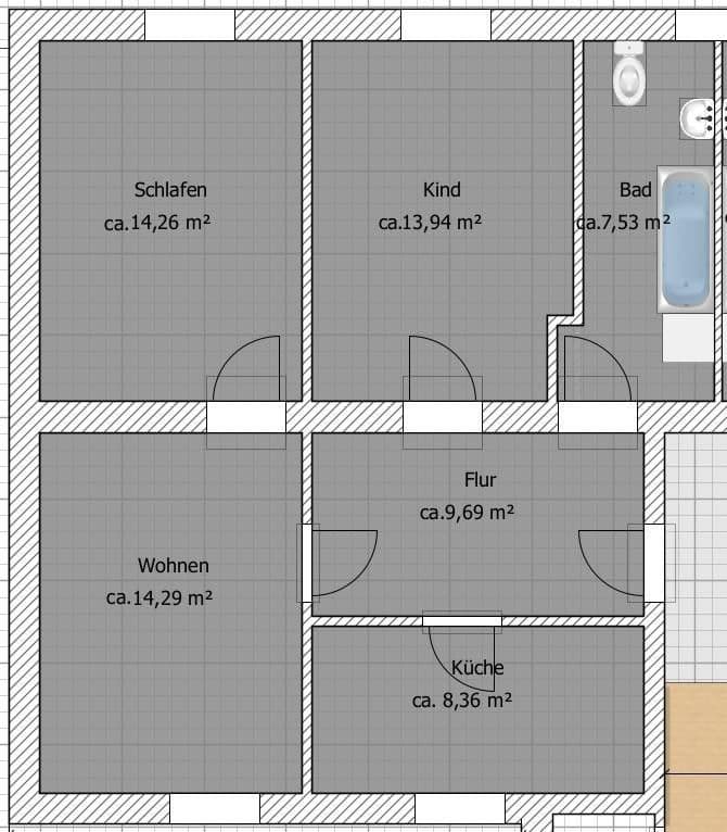 2 bedroom with open-plan kitchen flat to rent, 67 m², Gelsenkirchen, North Rhine-Westphalia 2 bedroom with open-plan kitchen flat to rent, 67 m², Gelsenkirchen, North Rhine-Westphalia