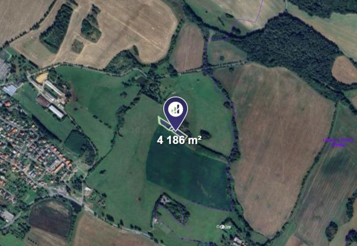 plot for sale, 4,186 m², Skuteč, Pardubický Region plot for sale, 4,186 m², Skuteč, Pardubický Region